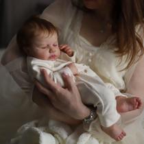 Boneca Reborn Baby Doll Zero Pam, corpo inteiro, silicone, 50 cm, menina Boneca Reborn Baby Doll Zero Pam, corpo inteiro, silicone, 50 cm, menina