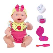 Boneca Reborn Baby Ninos Hora Do Lanche Cotiplas 2406