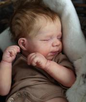 Boneca Reborn-Baby OYESY Realistic Toddler 49 cm dormindo com acessórios