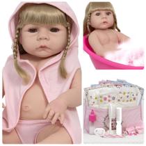 Boneca Reborn Bebê Abigail Recém Nascida Com Vários Itens Boneca Reborn Bebê Abigail Recém Nascida Com Vários Itens