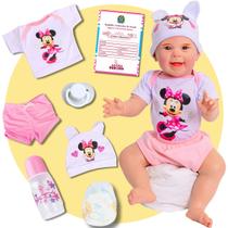 Boneca Reborn Bebê Realista Menina Maize Silicone Original Pode Dar Banho Envio Imediato