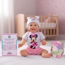 Boneca Reborn Bebê Realista Menina Maize Silicone Pode Dar Banho Original Envio Imediato