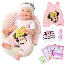 Boneca Reborn Bebê Realista Menina Maize Silicone Pode Dar Banho Original Envio Imediato