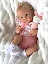 Boneca Reborn Bettie De 18 Polegadas Com Toque Realista E Pele 3D Com Múltiplas Camadas De Pintura