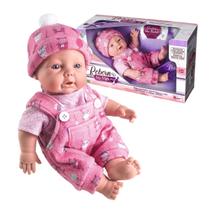 Boneca Reborn By Milk 622 Bebê Menina Em 100% Vinil Macio