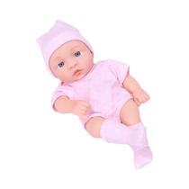 Boneca Reborn de Silicone Mini 20cm - Corpo Inteiro Macio para Meninas
