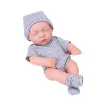 Boneca Reborn De Vinil Realista De 20cm, Mini Boneca Menina De Vinil Completo, Brinquedo Para