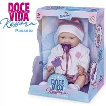 Boneca Reborn Doce Vida Passeio - Adijomar