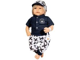 Boneca Reborn Elegance Luxo Vinny 45cm - com Acessórios Boneca Reborn Elegance Luxo Vinny 45cm - com Acessórios