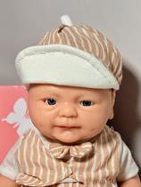 Boneca Reborn IVITA 35cm Corpo Inteiro Silicone Premium Modelo Menino Realista WB1512