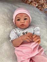 Boneca Reborn Kit Abigail Carequinha Corpo de Pano Macio Boneca Reborn Kit Abigail Carequinha Corpo de Pano Macio