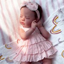 Boneca Reborn KSBD Doris Girl 50 cm Realistic Sleeping