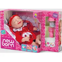 Boneca Reborn Macacao Vermelho Diver NEW BORN Boneca Reborn Macacao Vermelho Diver NEW BORN