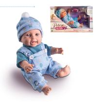Boneca reborn menina real boneco reborn menino infantil realistico bb riborn nenem pequeno acessorio - Milk Brinquedos