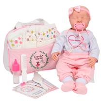 Boneca Reborn Menina Realista Sonho de Amor Enxoval Completo