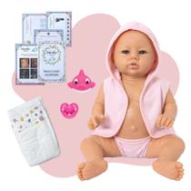 Boneca Reborn Meninas Com Modelos Variados e Kit Rosa Fofo Boneca Reborn Meninas Com Modelos Variados e Kit Rosa Fofo