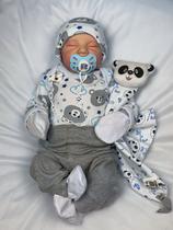 Boneca reborn menino super realista pronta entrega