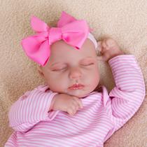 Boneca Reborn Milidool Lifelike Girl 50 cm com roupas para maiores de 3 anos