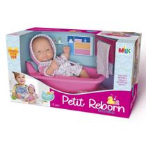 Boneca Reborn Milk Petit Banho