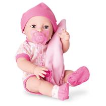 Boneca Reborn New Born Premium Olhos Fecham cabelo pintado