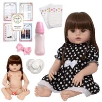 Boneca Reborn Realista Baby Alive 100% Silicone Vários Itens