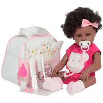 Boneca Reborn Realista Corpo Siliconado Com Enxoval Completo