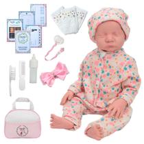 Boneca Reborn Realista Corpo Silicone Princesa Com Itens Boneca Reborn Realista Corpo Silicone Princesa Com Itens