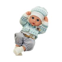 Boneca Reborn Realista De 13 Polegadas Com Corpo Macio E Olhos Que Piscam, Boneca De Bebê Realista