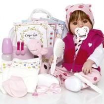 Boneca Reborn Realista Girafinha Baby Alive 27 Acessórios