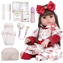 Boneca Reborn Realista Princesa Baby Alive 15 Acessórios Boneca Reborn Realista Princesa Baby Alive 15 Acessórios