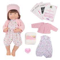 Boneca Reborn Reborn Realismo e Carinho Conect Brinq