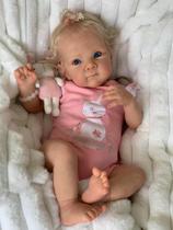 Boneca Reborn RXDOLL - Corpo Inteiro em Vinil de Silicone - 48cm