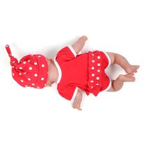 Boneca Reborn Silicone 36cm - Corpo Inteiro, Realista, com Roupas