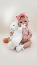 Boneca Reborn Silicone 48cm Realista Corpo Macio Pintada