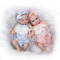Boneca Reborn TERABITHIA Mini 26 cm de silicone para corpo inteiro