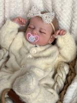 Boneca Reborn TERABITHIA Realistic Newborn 50cm com roupas