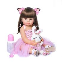 Boneca Reborn Wamdoll 55cm - Realista, Face Adorável e com Acessórios