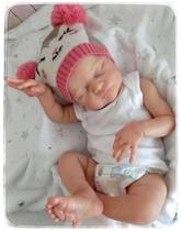 Boneca recém nascida realista