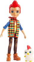 Boneca Redward Rooster & amigo Cluck Enchantimals de 6' c/ roupas - Presente p/ crianças 3-8 anos - Mattel