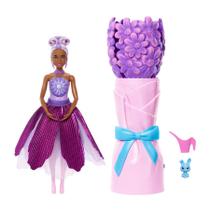 Boneca Reveal Petal Pop Tulipa Roxa Mattel Jfm56
