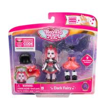 Boneca Royale High Dark Fairy Jazwares - Acessório Incluso