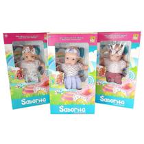 Boneca Saborita Sabores Sortidos - 0894 - Bee Toys - ROTOBRINQ