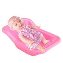 Boneca Sapekinha Faz Xixi C/ Mamadeira + Banheira Para Banho Boneca Sapekinha Faz Xixi C/ Mamadeira + Banheira Para Banho