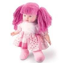 Boneca Sapequinha Soft 372 Milk Brinquedos