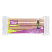 Boneca Sculpey Super Living Clay 454g bege assada no forno Boneca Sculpey Super Living Clay 454g bege assada no forno