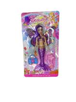 Boneca Sereia Beauty com acessórios