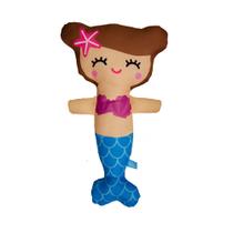 Boneca Sereia Branquinha - Boneca de Pano