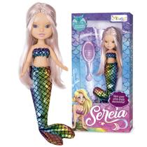 Boneca Sereia de Brinquedo Princesa Com Cauda em Pano Menina Boneca Sereia de Brinquedo Princesa Com Cauda em Pano Menina