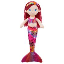 Boneca sereia de pelúcia June Garden Aurelia 16,5 cm para criança