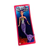 Boneca Sereia Encantada Com Luz Presente Infantil Menina Boneca Sereia Encantada Com Luz Presente Infantil Menina